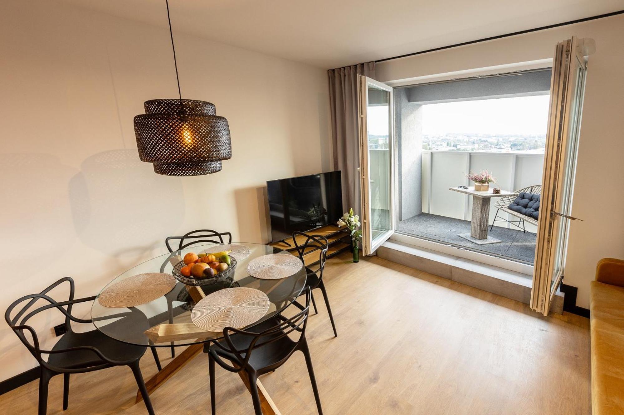 Kobiela Apartments Debowe Tarasy Katoviçe Dış mekan fotoğraf